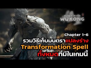 All Transformation Spells in this game!! : Black Myth : WuKong