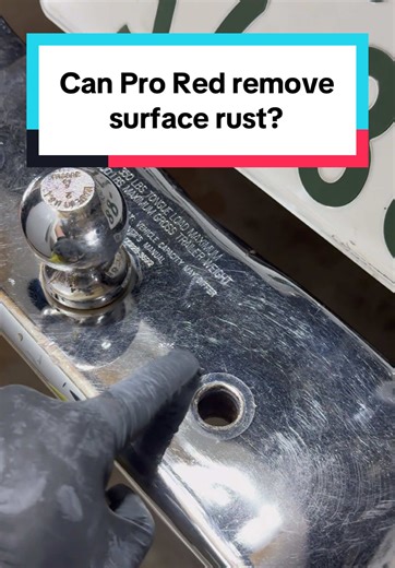 Effective Rust Removal with Pro Red Products