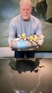 Handcrafted masterpieces.⁠ __⁠ @epochfloral created a stunning floral arrangement in our Butterfly Ginkgo bowl.⁠ __⁠ #MichaelAram #FloralDesign #Luxury #HomeDecor | Michael Aram