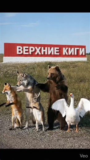 На КАМАЗе — Верхние Киги 🚛🦊🐺🐰🐻🪿 #верхниекиги #башкортостан #камаз #танецживотных #рекомендации