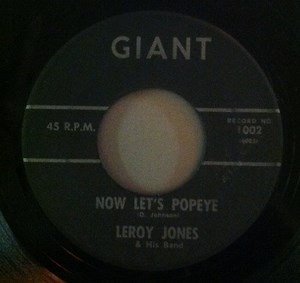 Leroy Jones & His Band - Now Let's Popeye