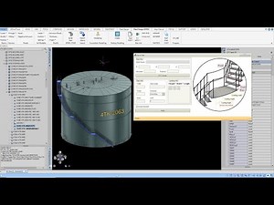 How to Model Spiral Stair in E3D?