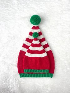 KNITTING PATTERN - Elf Hat X 7 Sizes Preemie to XL X Easy Hat Pattern X Knitting Patterns for Babies X Christmas Knits X English X Deutsch - Etsy
