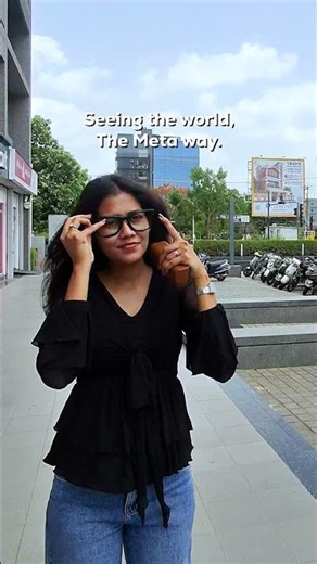 Seeing Vadodara Through Ray-Ban Meta AI Glasses | #vishnuopticals #raybanmeta #aiglasses #wayfarer
