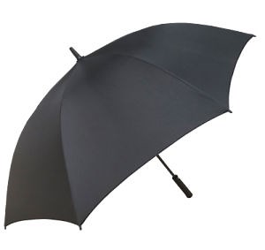 [Hot Item] 75cm 130cm Classic Black 30 Inch 8 Ribs Standard Size Long Windproof Automatic Open Golf Umbrella