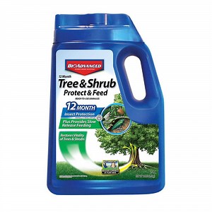 Check The Home Depot's Q&A Before Buying: BIOADVANCED 10 lbs. Tree and Shrub Protect and Feed Granules