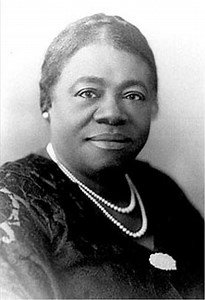 How did Mary Mcleod Bethune remain calm and courageous in all of her endeavors?
