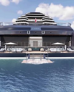 13M views · 41K reactions | The Marina is the perfect place to watch the beauty of the day go by. Sitting right at the water’s edge with sun loungers and a generous choice of water toys, it's like a private beach with seamless entry into the sea, making it the go-to spot while at anchor. | The Ritz-Carlton Yacht Collection | Facebook