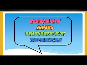 English - Reported Speech