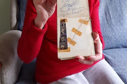 "John Lennon’s teeth were lovely" -  Beatle fanatic's autograph book up for auction