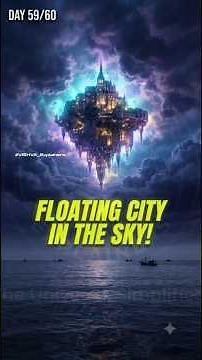 Floating cities in the sky! ☁️🏰 The mystery of Fata Morgana. #EarthSecrets
