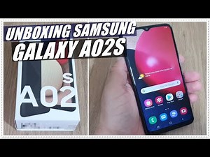 Unboxing Samsung Galaxy A02S Cell Phone