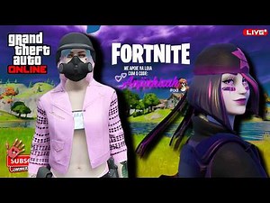 🎀FORTNITE e GTA ONLINE - Use o código ANJINHAAH na loja! #epicpartner