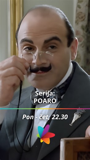 Još jedan slučaj za slavnog detektiva! "Poaro" - od ponedeljka do četvrtka u 22.30 na RTV1. | Radio-televizija Vojvodine