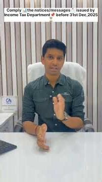 IT Refund Held for AY 2025–26? Risk Flag Raised — Revise ITR Before 31-12-2025! ⚠️💰