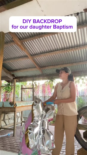 DIY Backdrop Ideas for Baby Girl Baptism Celebrations