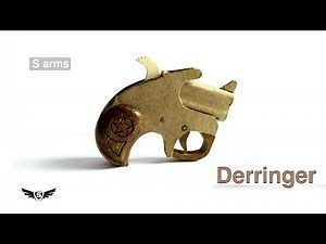 Derringer | how to make cardboard gun