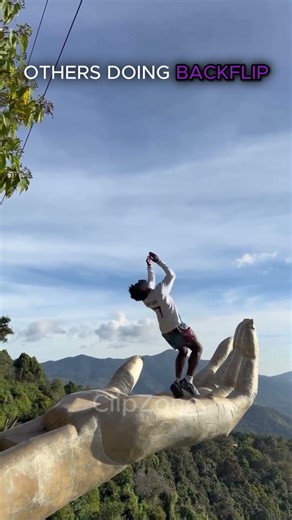 OTHERS DOING BACKFLIPS — THIS GIRL 😮‍🔥