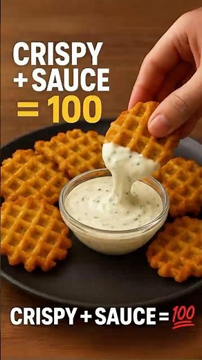 📌 Easy Potato Waffle Recipe Kids Love!