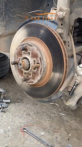 How To Remove Brake Rotor For Resurfacing #mechanic #automechanic #automotive #automobile #carrepair #carfix #uk #usa #toyota #honda #SuzukiMarine | Car Tipx