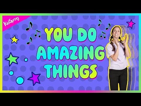 You Do Amazing Things | Preschool Worship Song