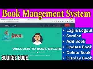 Java Library Management System Tutorial with MySQL - Source Code