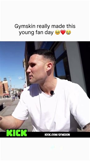 Gymskin really made this young fan day 🥹❤️ #gymskin #shorts #uk