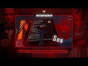 FiveM Discord InstantAdmin | Control Your Server From Discord | ESX & VRP & QBCore