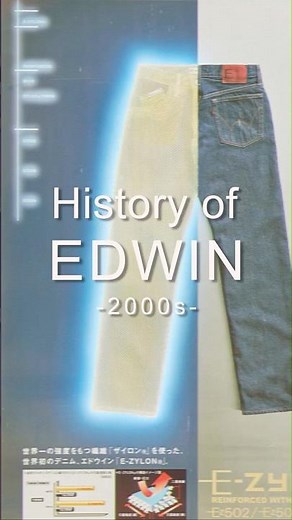 History of EDWIN【2000s】