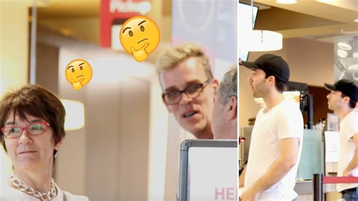 Teleporting magician card trick-twin prank!