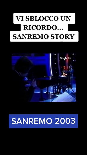 Sanremo 2003: Emozioni e Poesia di Sergio Cammariere