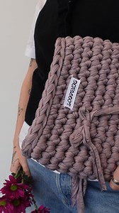 One of a kind laptop sleeves launch TOMORROW! These sleeves are handmade using reclaimed fabric. They’re the perfect pop of colour to keep your laptop cozy & protected🙂‍↕️💪🏻 #crochet #laptopsleeve #crochethaul #whaticrocheted #handmadeaccessory #sustainablefashion #laptop | LOOSENDS