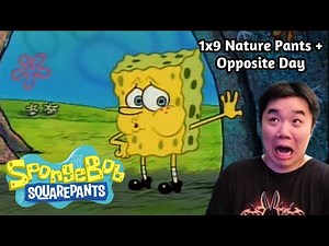 SpongeBob SquarePants 1x9 Reaction | Nature Pants / Opposite Day!