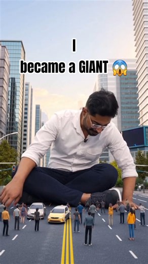 I became Giant 😱#viral #trending