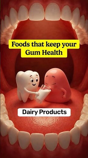 These 6 foods support your gum health