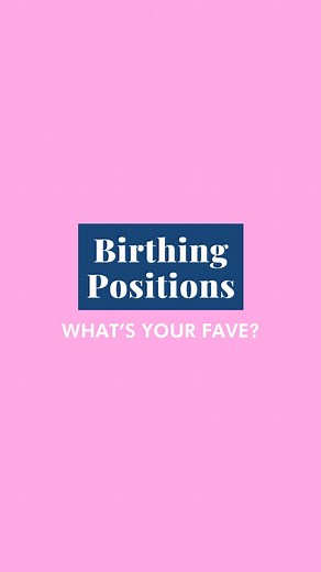 The best position to give birth? 👶 The one that feels the best for YOU! 👏🏻 You have options when it comes to how you birth. 🤰🏻 For some, lying on their back may feel the most comfortable. For others, maybe it’s squatting. The best position while birthing is the one that feels the most comfortable, as long as it’s safe for both baby and mom. Even with an epidural, you can lie on your side or (with assistance) try to get onto your hands and knees. What was your favorite birthing position? 🤰�