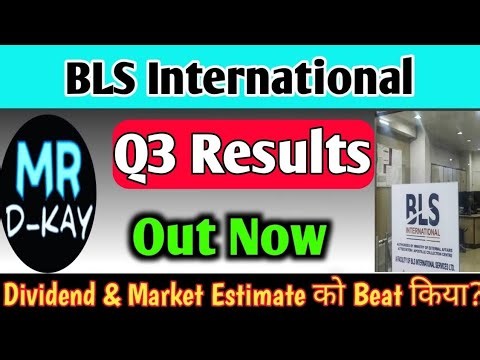 bls international Q3 results 2026 🔥bls international share latest news | bls international share