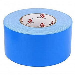 BOMEI PACK 3 Inch Blue Duct Tape Waterproof,9 Mil Thick Heavy Duty Duct Tape Blue,3 Inch x 60 Yards,No Residue,Strong,Flexible and All Weather,Professional for Indoor & Outdoor Use