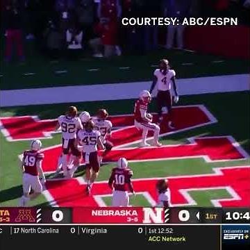 Nebraska Finds the End Zone on the Opening Drive vs. Minnesota | Big Ten Football