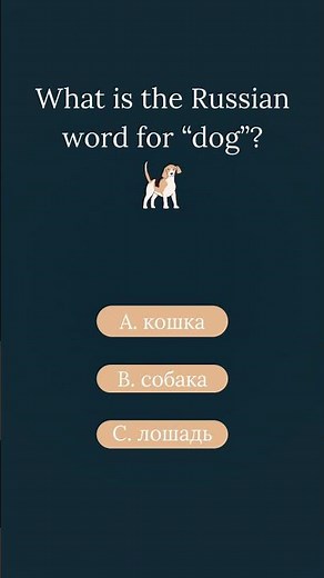 Russian Vocabulary Quiz for Beginners | Test Your Word Power | Russian for Beginners