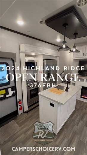 The ultimate multi-room Fifth Wheel is here! 🤩 The 2024 Highland Ridge Open Range 376FBH is a game-changer. Featuring a unique Front Bonus Room (perfect as a second living area or bunkhouse!), 1.5 Baths, and 5 Slides for massive interior space. It’s wide-body luxury designed for the whole family. 🏡✨ Come tour it today at Camper's Choice RV! 👇 🔗 www.camperschoicerv.com #OpenRange #CampersChoiceRV #FifthWheel #RVLife #FrontBunkHouse #LuxuryCamping #HomeOnWheels | Camper's Choice RV