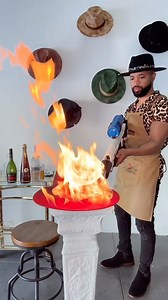This was my first video reel of myself capturing the essence of distressed hat making. Should I bring the flame thrower back out? 🔥🔥🔥 The hat that I’m wearing is the Ocelot Fedora and the hat that I created is the Cairo Fedora. . . . #customhat#hatmaker#artist #designer#fashion#luxury#creativeprocess #hats | Lavish Blanc Store