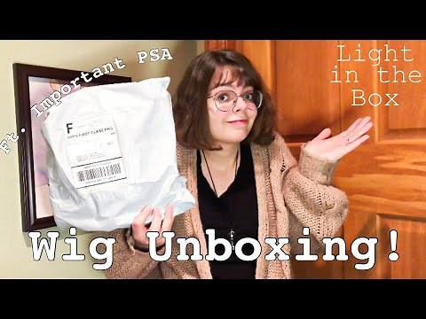 Cheap Wig Unboxing/Review | Light in the Box Wig