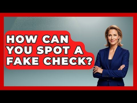 How Can You Spot A Fake Check? - True Crime Lovers