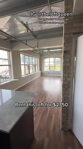 Hard Loft for Rent in Toronto - $2750/month