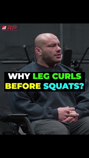 Dr. Mike Israetel on Instagram: "Leg curls BEFORE squats???? Consider this for your next leg day! Let us know if you will give this a go!⁠ ⁠ Want to be able to ask questions about your own training & get personalized technique feedback? Come join me in the @teamfullrom Facebook forum and let me help!⁠ ⁠ #legday #gymtok #bodybuilding #rpstrength #hamstringcurls ⁠ #nutritionscience #fitnesstips #fitnessmyths #rplifestyle #rpdiet #teamfullrom #rp #workout #hypertrophy"