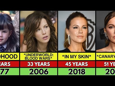 Kate Beckinsale Transformation From 0 to 52 Years Old