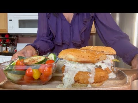 How To Make The BEST Fried Cod Fish Sandwich!