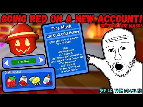 Red Hive Journey On A New Account! (Ep.10 SEASON FINALE) | Bee Swarm Simulator