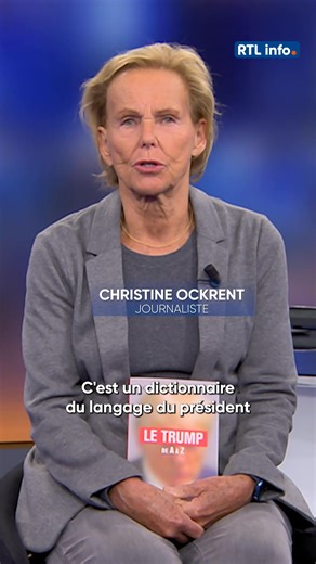 91K views · 1.6K reactions | Christine Ockrent publie "Le Trump de A à Z", un dictionnaire du langage du président américain. Elle décrit un Trump convaincu d’être “le sauveur de l’Amérique”, soutenu par un entourage qui rêve déjà d’un troisième mandat, pourtant interdit. #ChristineOckrent #Trump #politique #usa #rtlinfo #Actualités | RTL info. | Facebook